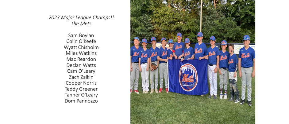 2023 Major League Champions